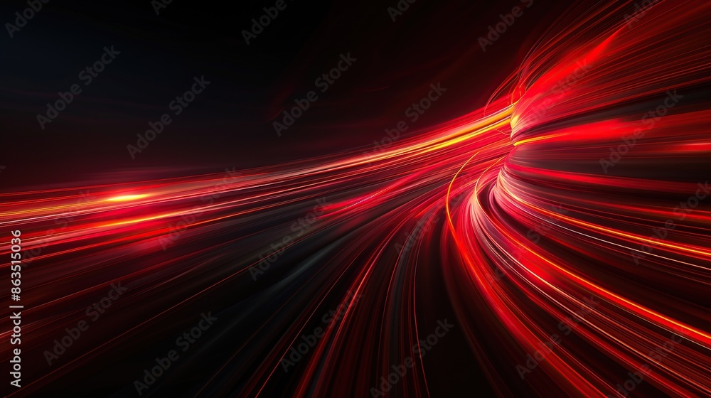 A long red line with many small red lines coming off of it A long red line with many small red lines coming off of it