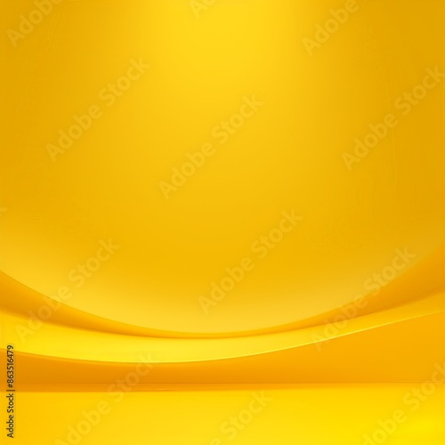 abstract solid shining yellow gradient background