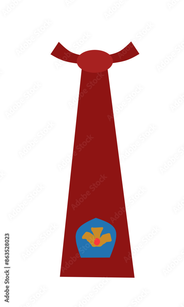 school tie illustration school tie illustration