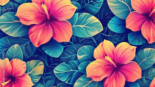 floral wallpaper background