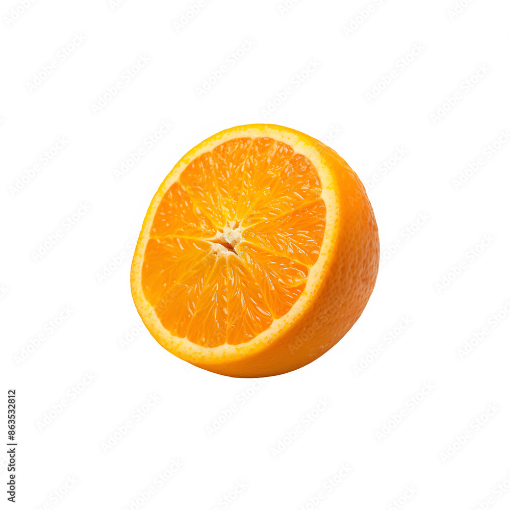 orange isolated on white
