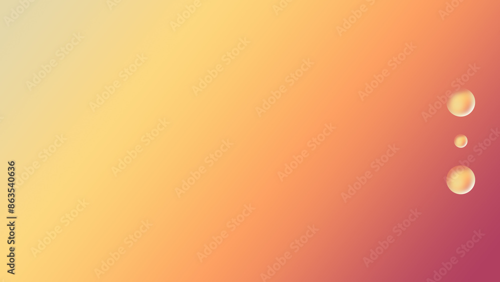 Water drops on gradient background bubble color concept graphic for illustration Water drops on gradient background bubble color concept graphic for illustration