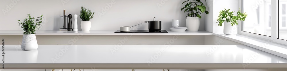 White ceramic countertop in a sleek modern kitchen, minimalist design, contemporary decor, elegant surfaces, stylish interior, functional space, chic elements, bright atmosphere. White ceramic countertop in a sleek modern kitchen, minimalist design, contemporary decor, elegant surfaces, stylish interior, functional space, chic elements, bright atmosphere.