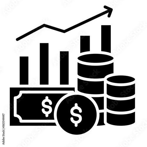 Cash Flow Forecasting Icon