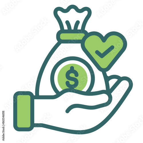Financial Health Icon