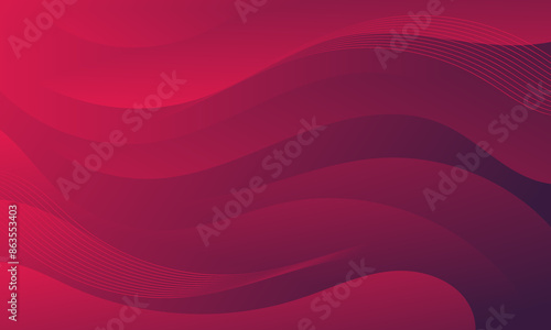 This dark red gradient wave background adds a contemporary feel to websites, social media, advertising, and presentation design. Vibrant and modern