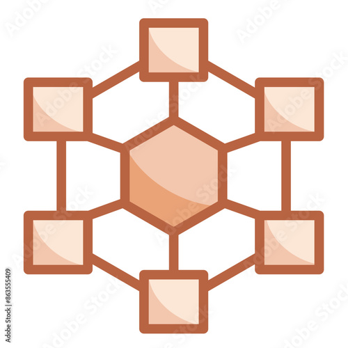 Affinity Diagram Icon