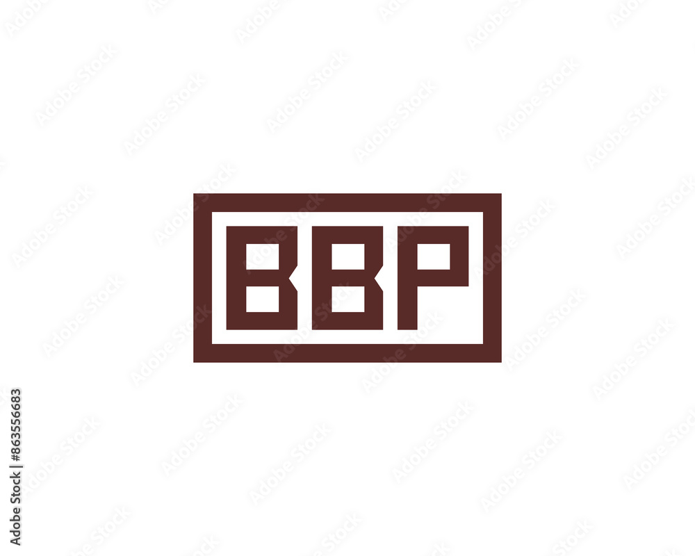 BBP logo design vector template BBP logo design vector template