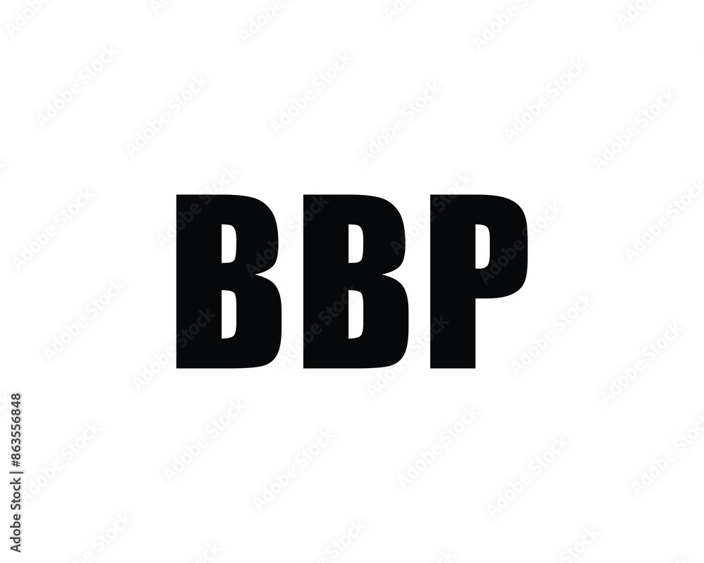 BBP logo design vector template BBP logo design vector template