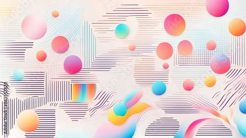 abstract background with circles