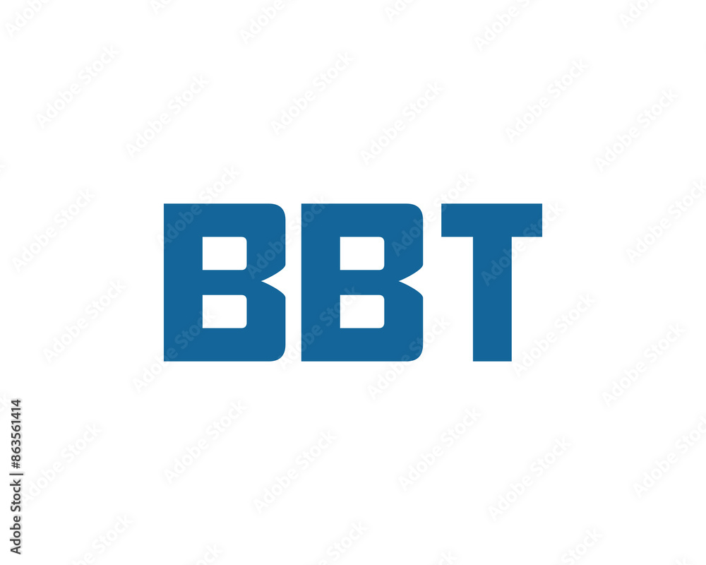 BBT Logo design vector template BBT Logo design vector template