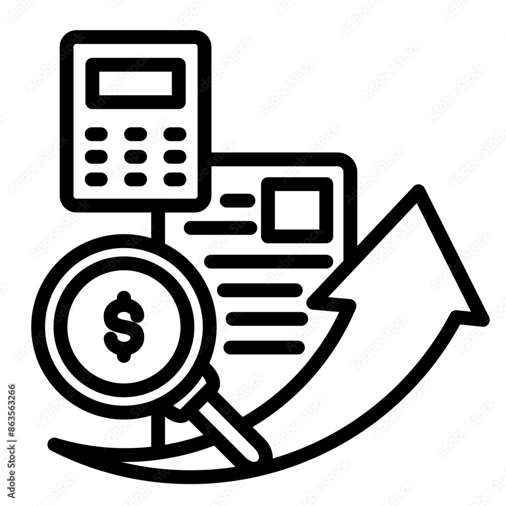 Cost-Benefit Analysis Icon Cost-Benefit Analysis Icon