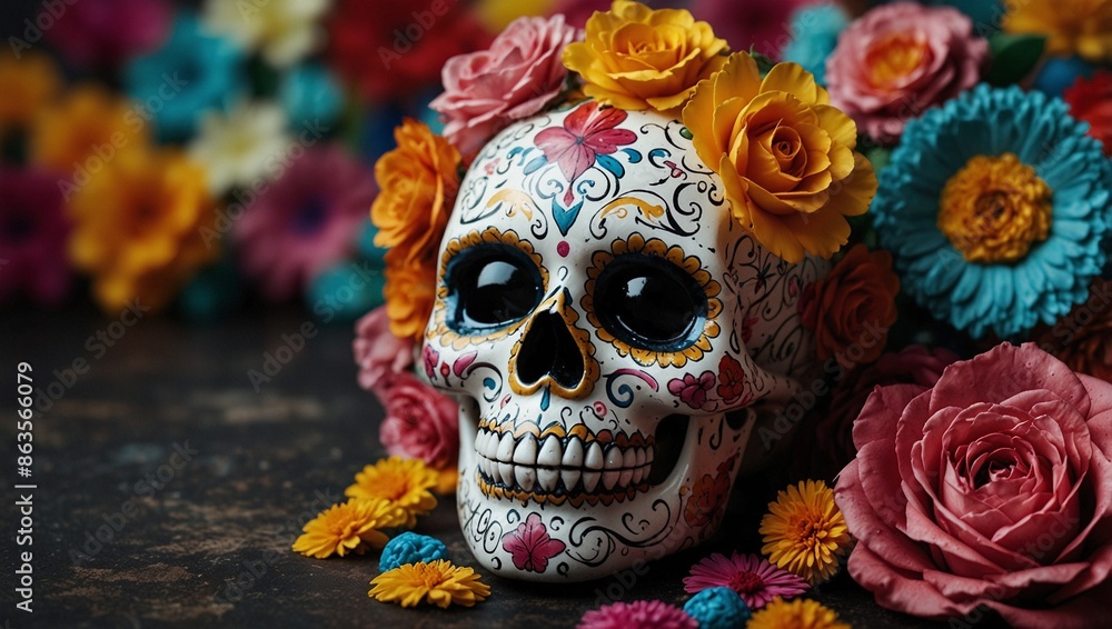 Sugar Skull Photos:Explore these mesmerizing sugar skull pictures, a digital treat for designers. With their complex designs, these pictures capture the heart of tradition, making them fantastic for s Sugar Skull Photos:Explore these mesmerizing sugar skull pictures, a digital treat for designers. With their complex designs, these pictures capture the heart of tradition, making them fantastic for s
