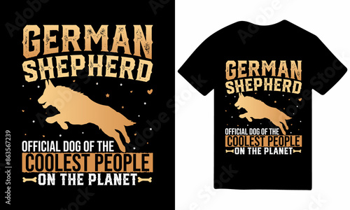 German shepherds dog tshirt design, vector tshit illustration design, new t-shit design, vector tshit design,New tshit designs, dog tshit, vintage t-shit designs, apparel, German shepherd Tshirt eps photo