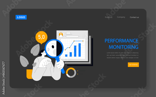 Recruting candidates. Flat Vector Illustration