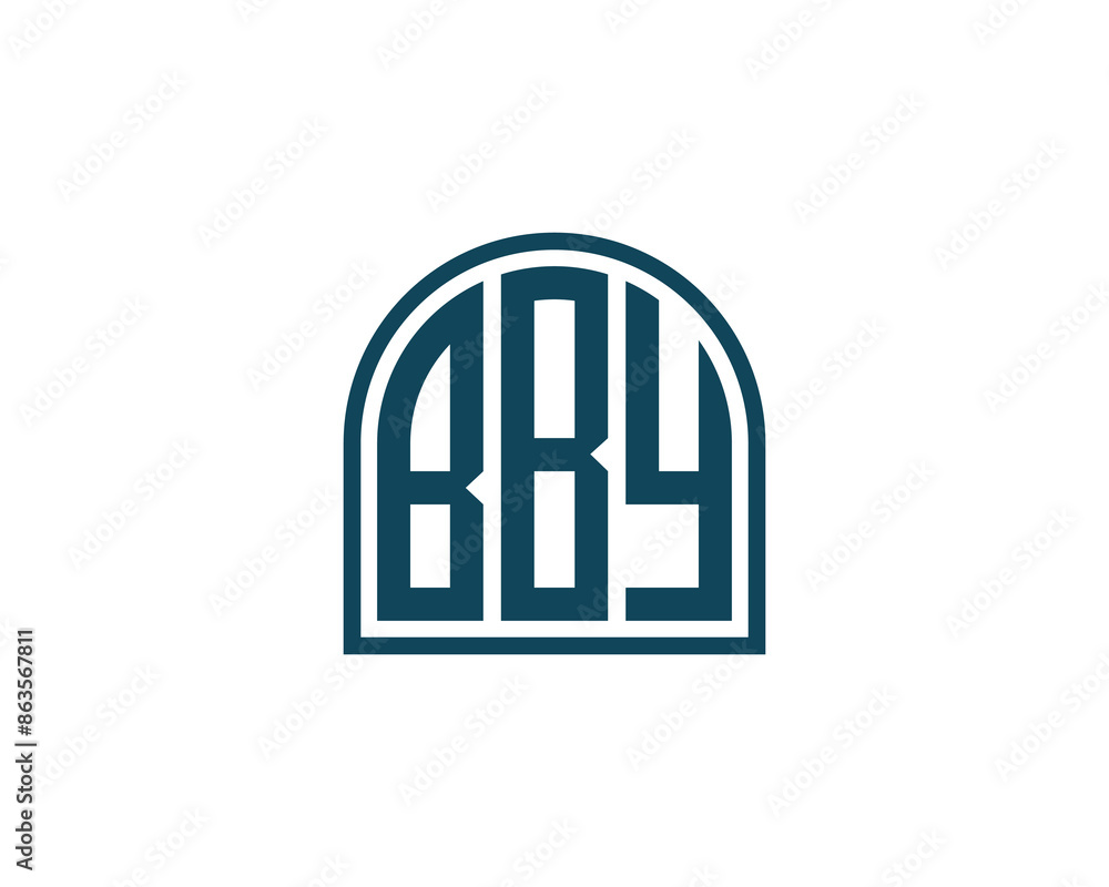 BBY logo design vector template BBY logo design vector template