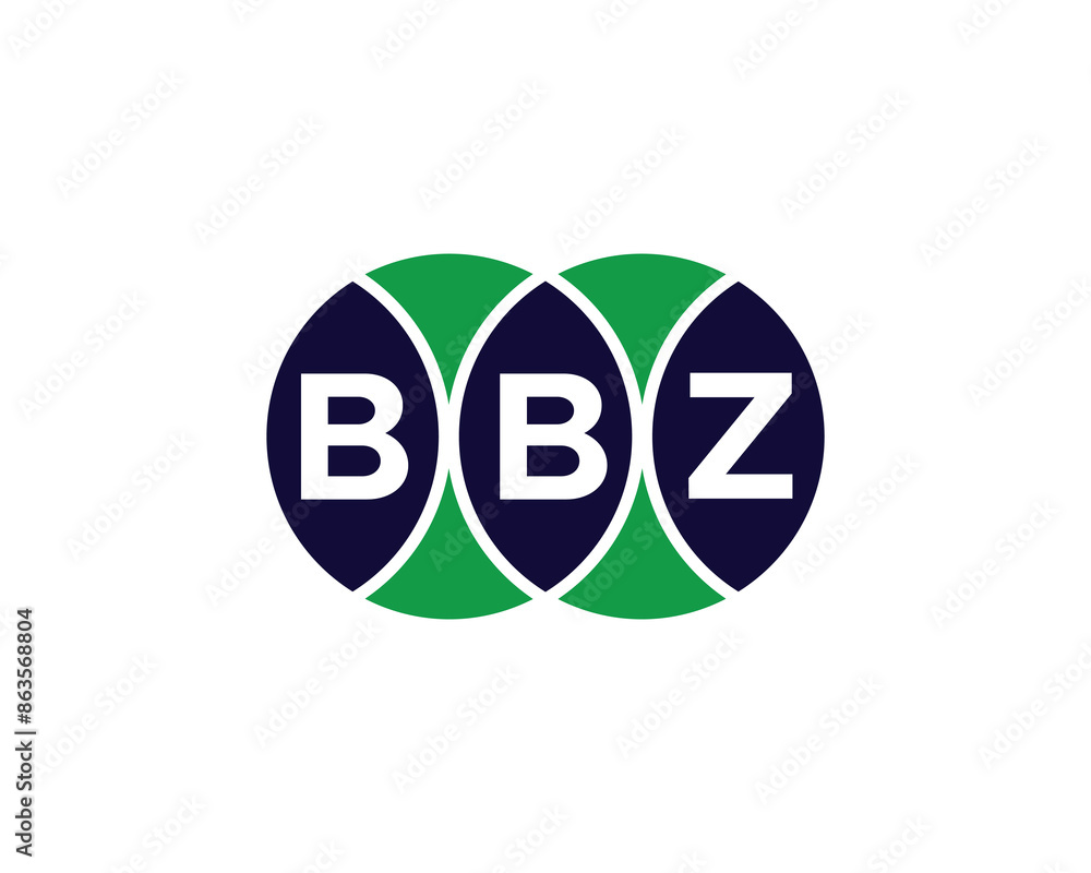 BBZ logo design vector template BBZ logo design vector template