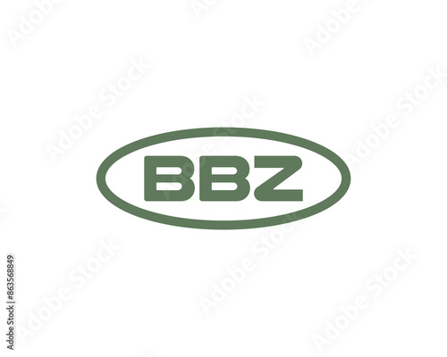 BBZ logo design vector template © xcoolee