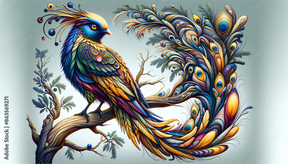 Obraz premium Majestic Avian Splendor