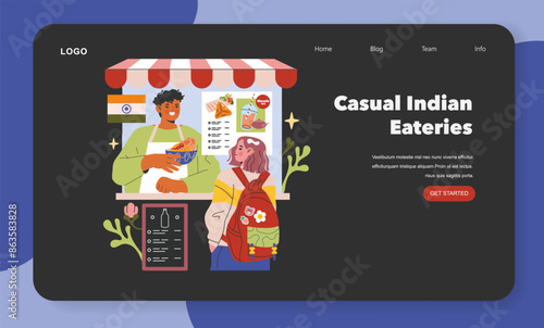 Multicultural Influence. Flat Vector Illustration