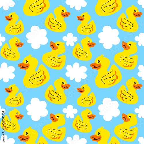 duck cut kids happy baby yellowkid baby animal baby background bath bathroom beautiful bird cartoon character child childhood color comic cute decoration design dog duck duckling