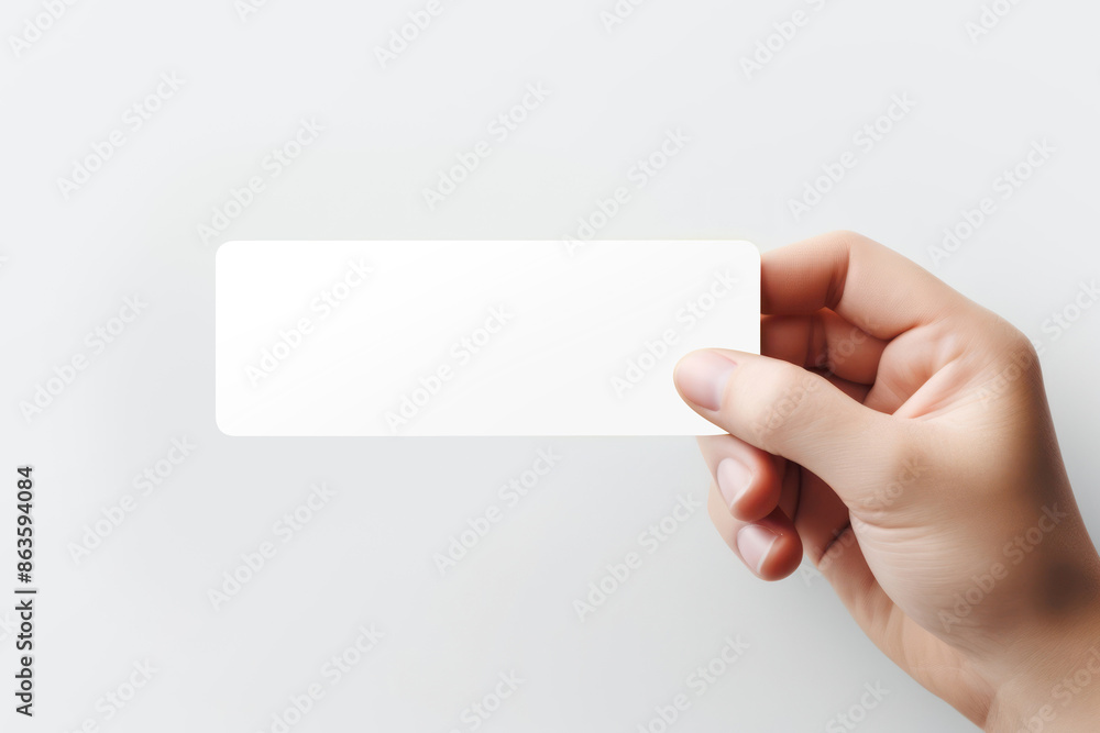 Fototapeta premium PNG ticket mockup, transparent design
