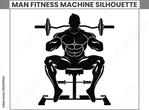 Sport man exercises in gym on fitness Phil heath's tricep dips machine silhouette Multifunctional gym equipment vector Pressure for chest, legs, arms, and shoulders. Pulldown,  Workout, Exercise, Gym