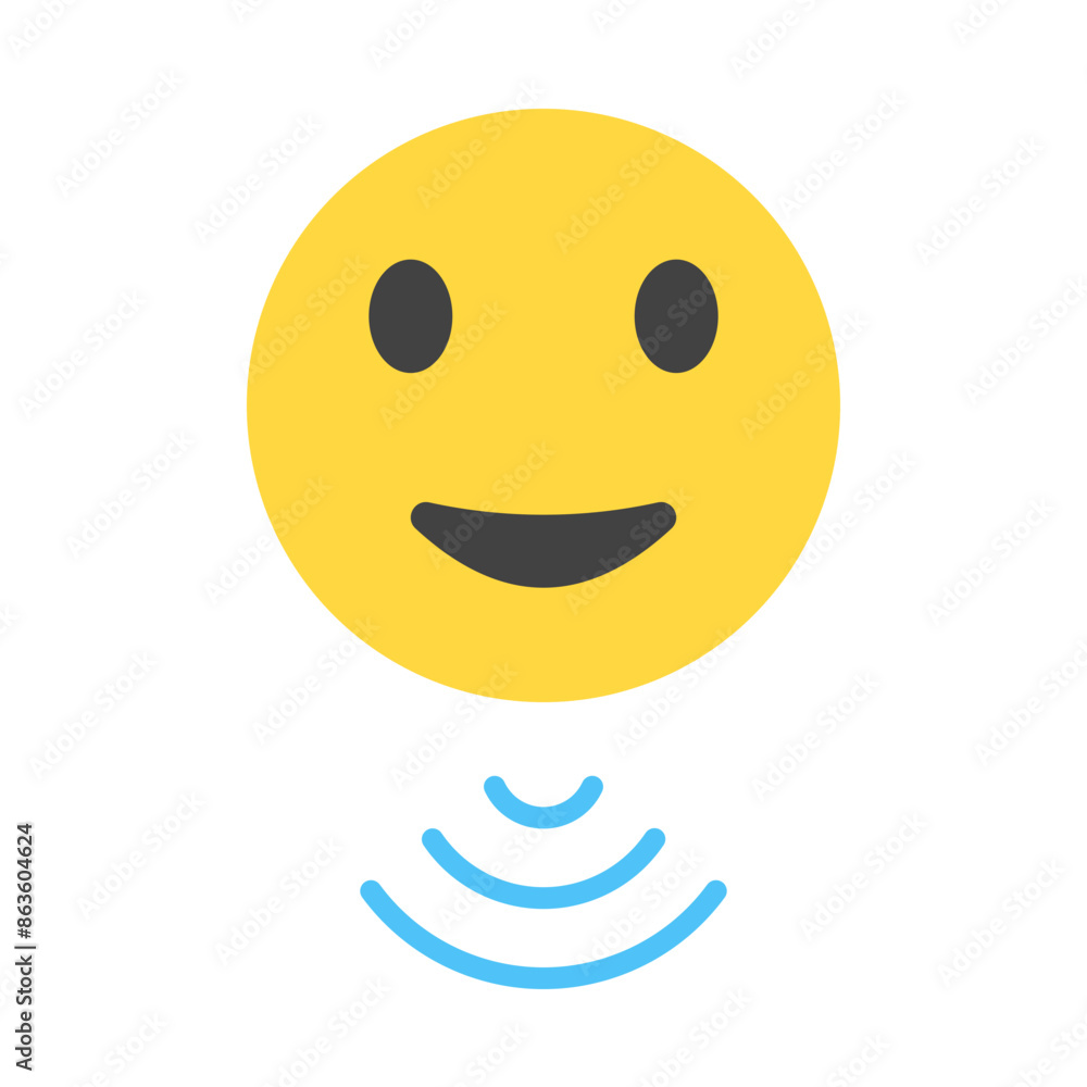 Fototapeta premium Talk Flat Icon Design