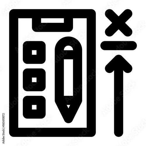 maximum order, limit order, maximal order, order, inventory, logistics outline icon
