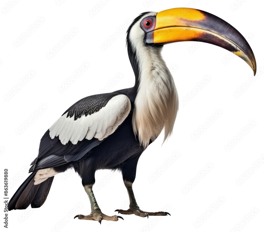 PNG A great hornbill a Buceros bicornis animal toucan. PNG A great hornbill a Buceros bicornis animal toucan.