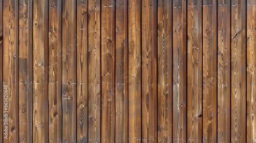 New clean brown Wooden vertical wall texture front view
