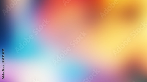 Abstract blur of a carnival or fairground at night, with vibrant bokeh lights from rides and attractions