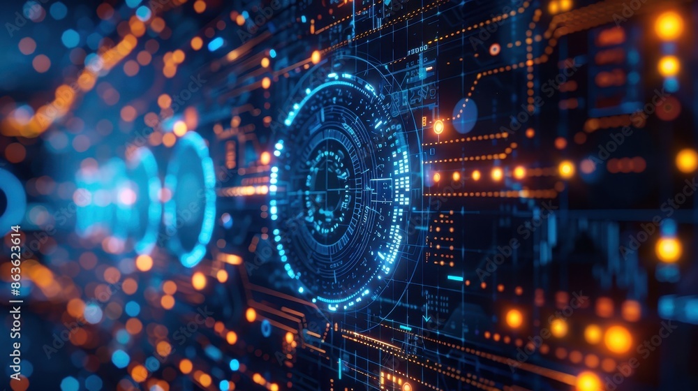 Stock Image visual technology Stock Image visual technology