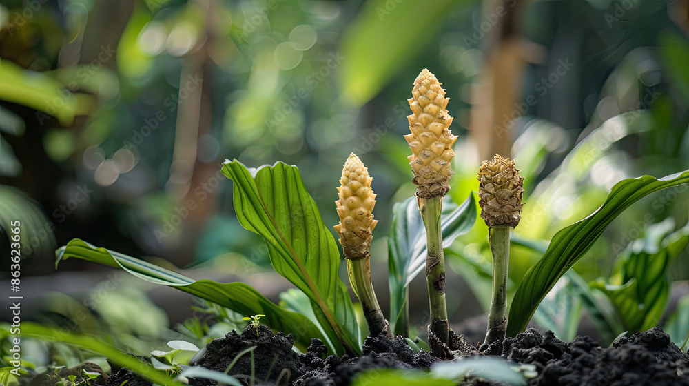 Obraz premium flowers in the forest