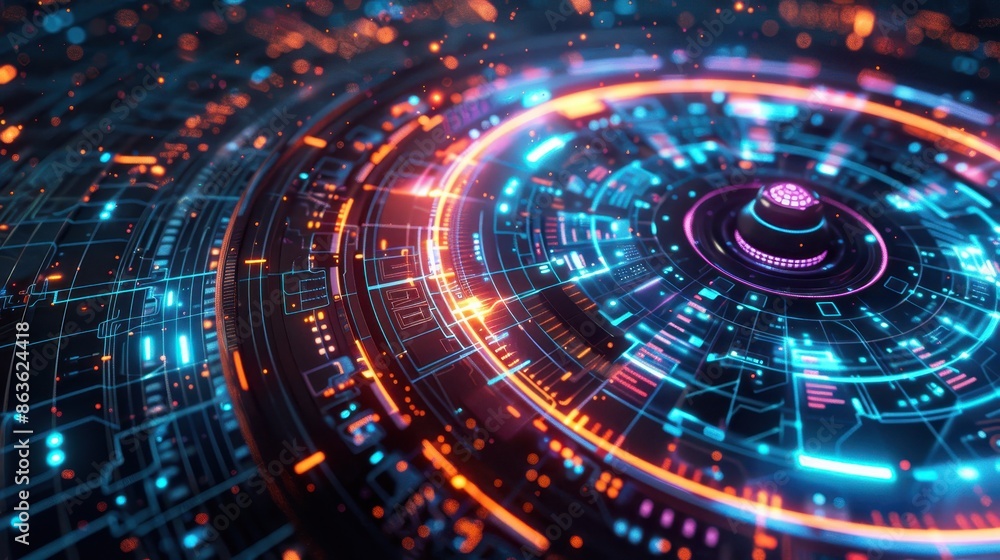 Stock Image visual technology Stock Image visual technology