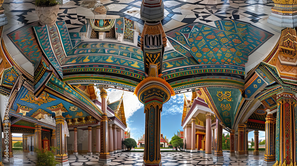 Obraz premium interior of the hagia sophia city