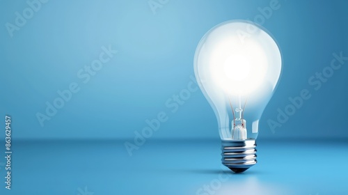 Detailed Analysis of Centered Lightbulb Image