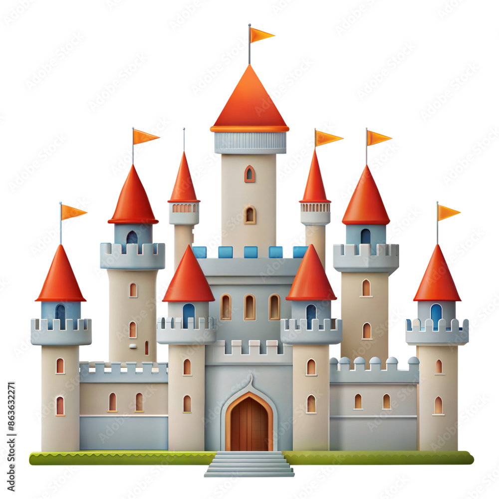 castle on transparent background castle on transparent background