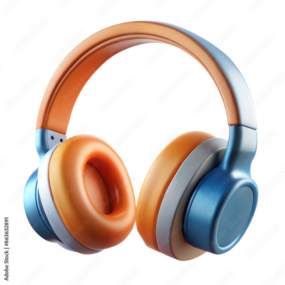 headphones on transparent background headphones on transparent background