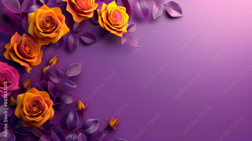 Rose decoration Rose decoration