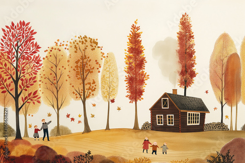A joyful Swedish family cel...