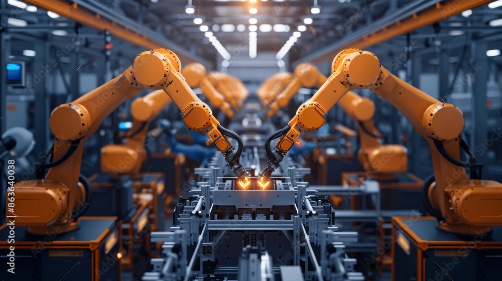 Precision in Motion Robotic Arms Transforming the Automotive Assembly Line Precision in Motion Robotic Arms Transforming the Automotive Assembly Line