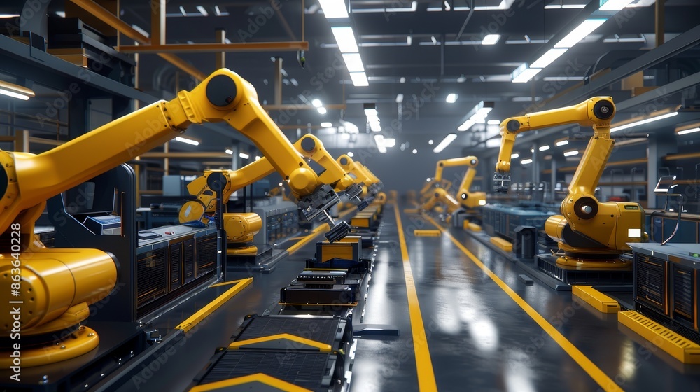 Precision in Motion Robotic Arms Transforming the Automotive Assembly Line Precision in Motion Robotic Arms Transforming the Automotive Assembly Line