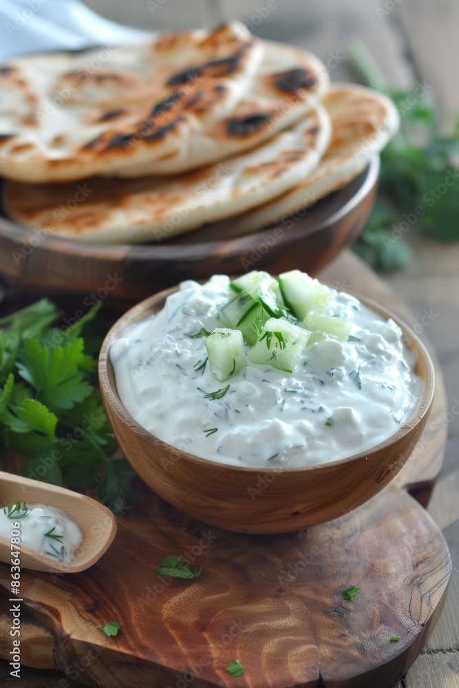 Greek yogurt sauce for gyros with diced cucumbers and herbs, perfect for adding a fresh and tangy flavor to your dishes Greek yogurt sauce for gyros with diced cucumbers and herbs, perfect for adding a fresh and tangy flavor to your dishes