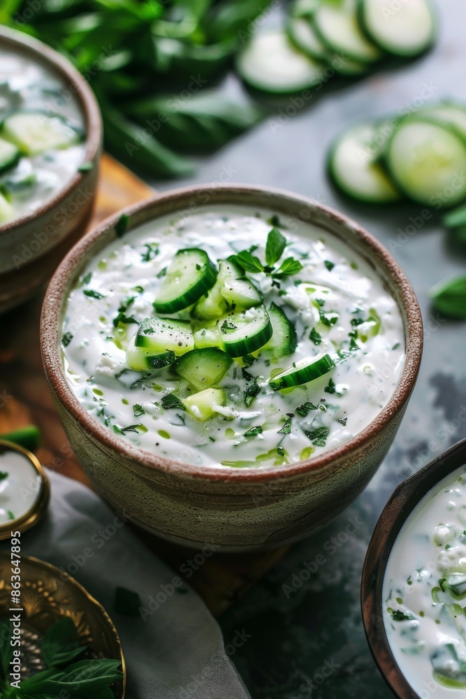 Greek yogurt sauce for gyros with diced cucumbers and herbs, perfect for adding a fresh and tangy flavor to your dishes Greek yogurt sauce for gyros with diced cucumbers and herbs, perfect for adding a fresh and tangy flavor to your dishes