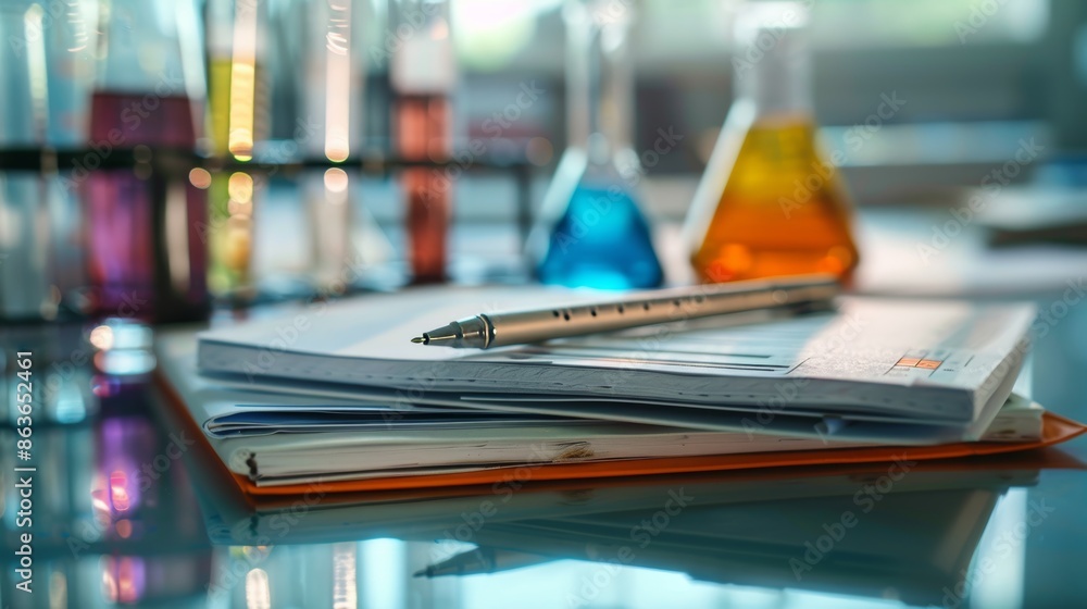 Scientific Symphony Organized Chaos in the Lab A Vibrant Array of Experimentation Captured in a Stack of Colorful Notebooks Scientific Symphony Organized Chaos in the Lab A Vibrant Array of Experimentation Captured in a Stack of Colorful Notebooks