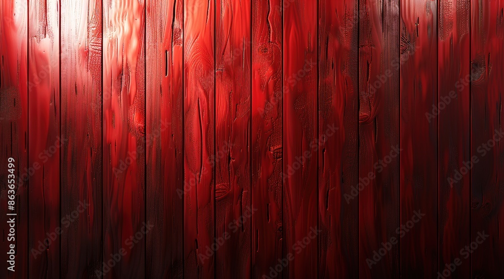 Obraz premium red wooden background