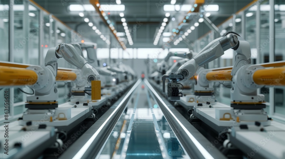 Precision and Innovation Robotic Assembly Line with Soft Grip Technology for Glass Pane Installation Precision and Innovation Robotic Assembly Line with Soft Grip Technology for Glass Pane Installation