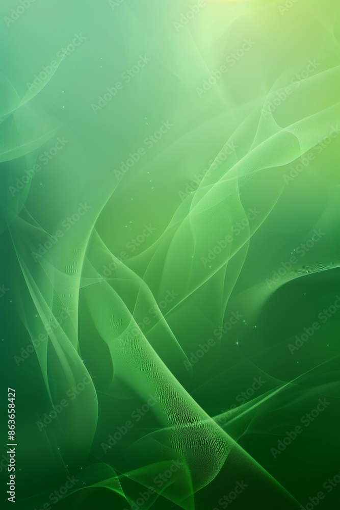 抽象的な緑のグラデーションの背景ベクタープレゼンテーションデザイン