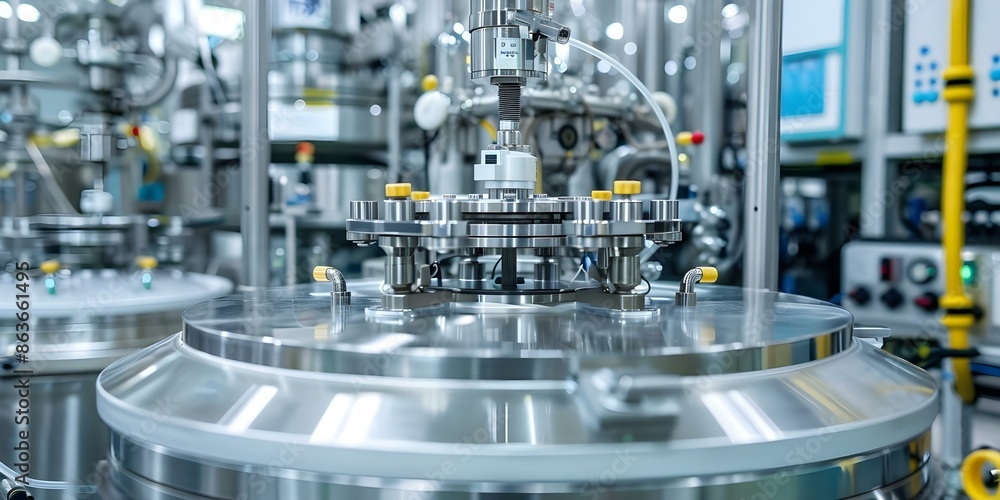 Benefits of Bioprocessing Systems in Biotechnology Flexibility, Cost-Effectiveness, and Reduced Contamination Risk. Concept Efficient Production, Scalability, Sustainable Practices Benefits of Bioprocessing Systems in Biotechnology Flexibility, Cost-Effectiveness, and Reduced Contamination Risk. Concept Efficient Production, Scalability, Sustainable Practices